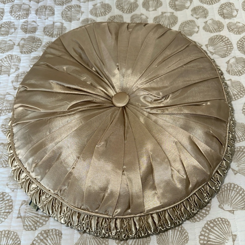 Stratford Home Beige Decorative Cushion
